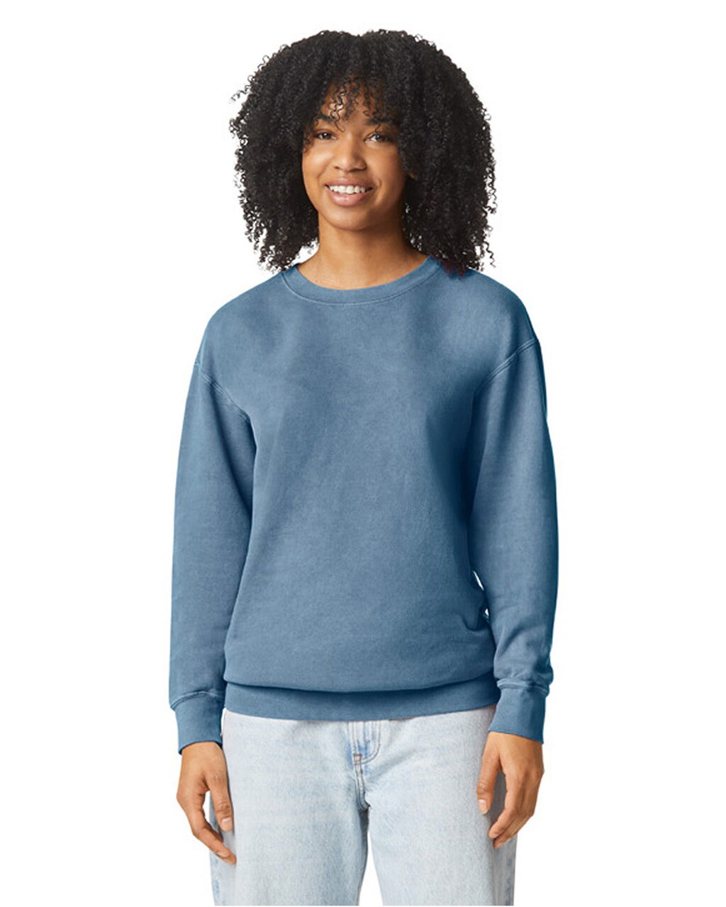 Comfort Colors® Unisex Garment-Dyed Lightweight Fleece Crewneck Sweatshirt